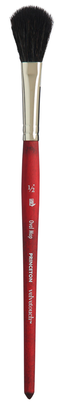 Univerzalni kist PRINCETON Velvetouch Oval Mop s kratkom drškom