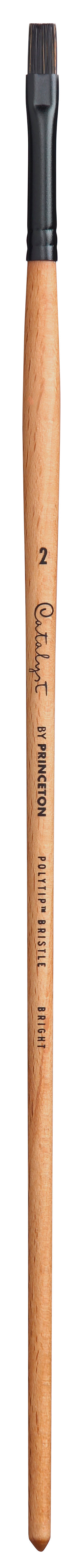 PRINCETON Catalyst Polytip plosnati kist Bright s dugom drškom – 2