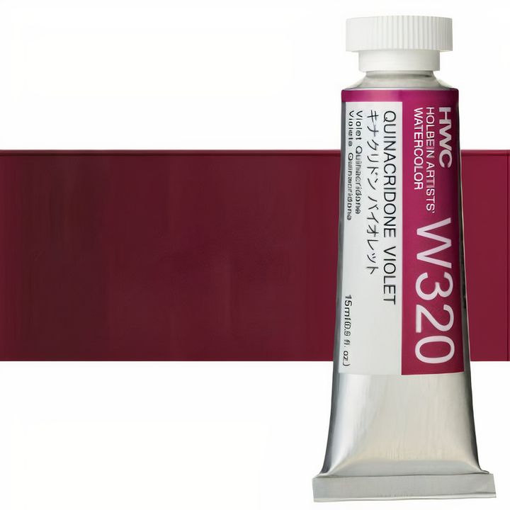 Profesionalne akvarel boje Holbein Artists 15 ml | ljubičaste nijanse — slika 9