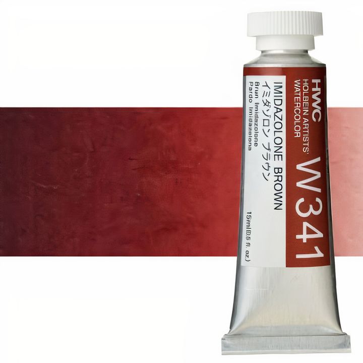 Profesionalne akvarel boje Holbein Artists 15 ml | smeđe nijanse — slika 12
