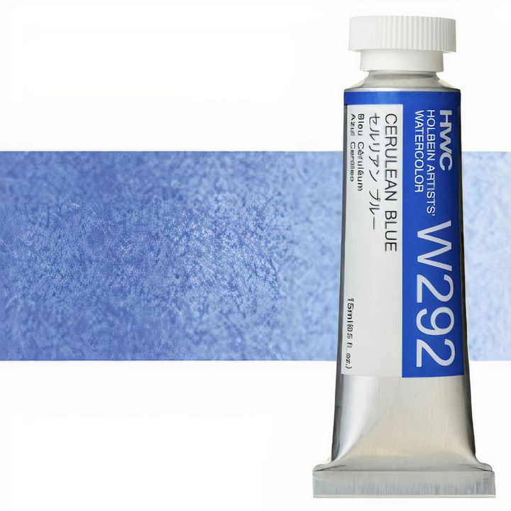 Profesionalne akvarel boje Holbein Artists 15 ml – nebesko plava