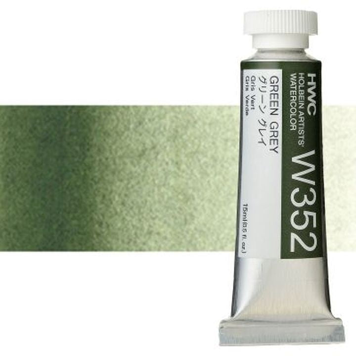 Profesionalne akvarel boje Holbein Artists 15 ml – zeleno siva
