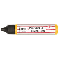 Pufna olovka PicTixx Pluster a LinerPen – sun žuta