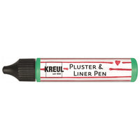 Pufna olovka PicTixx Pluster a LinerPen – rubin crvena