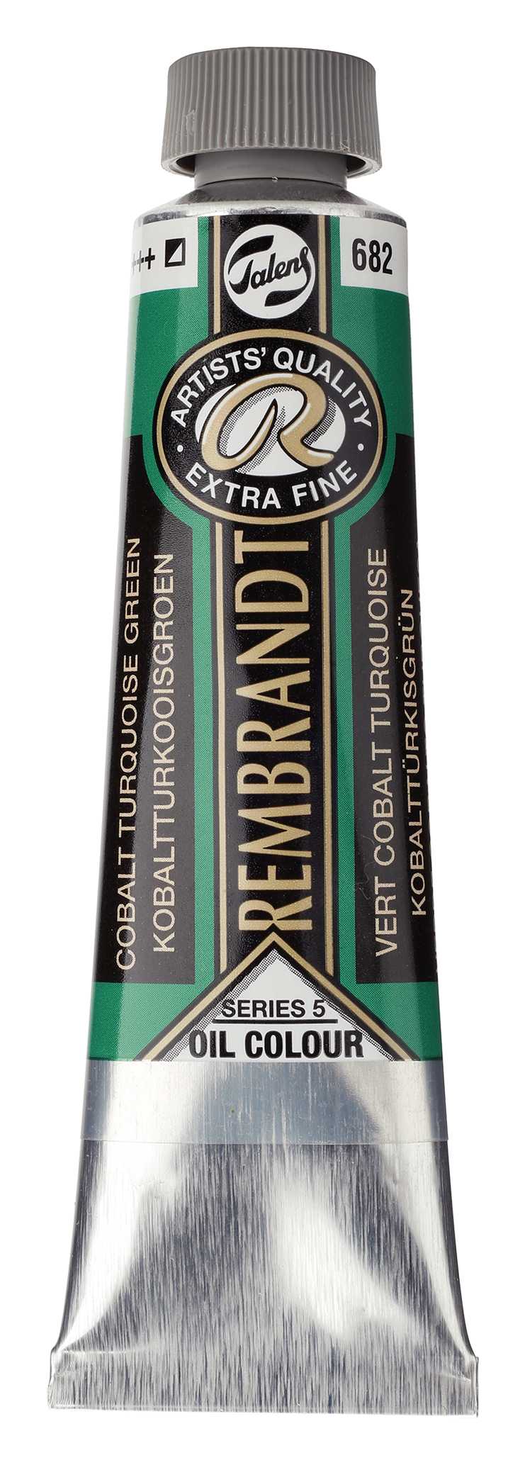 Uljana boja Rembrandt 40 ml – Cobalt Turquoise Green