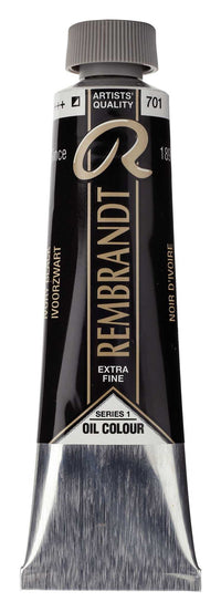 Uljana boja Rembrandt 40 ml – Ivory Black