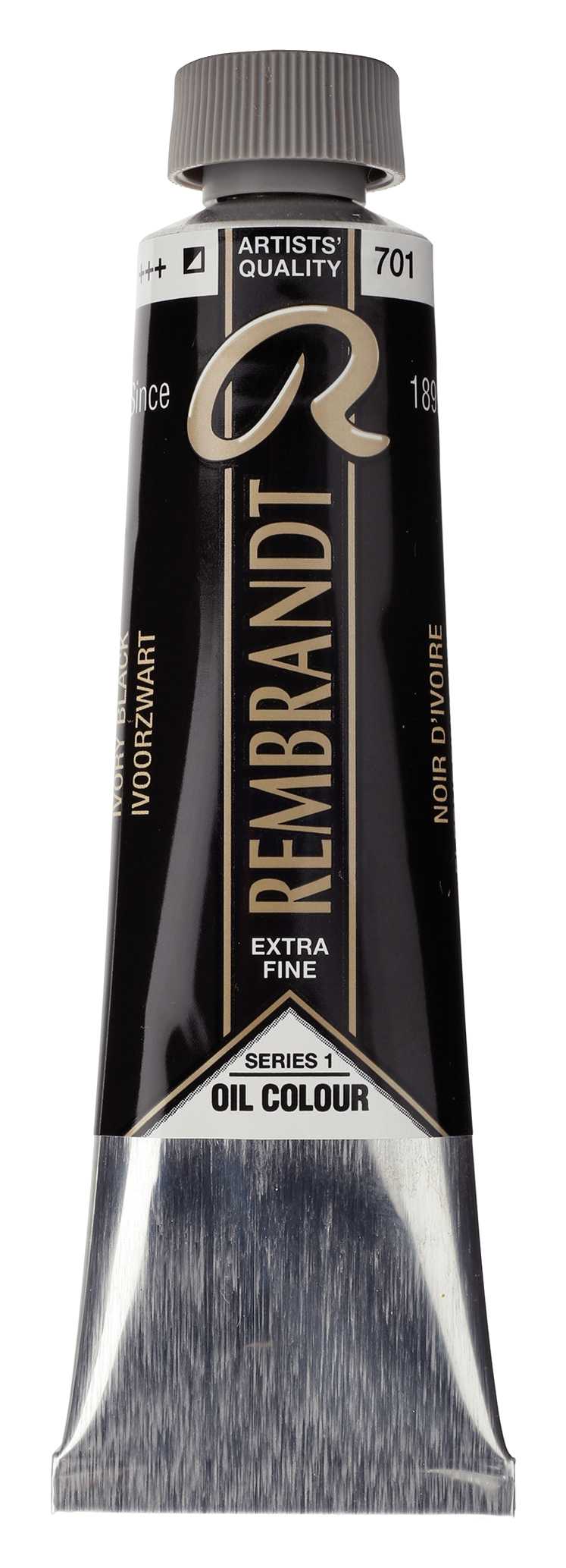 Uljana boja Rembrandt 40 ml – Ivory Black