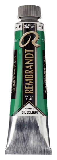Uljana boja Rembrandt 40 ml – Permanent Green Deep