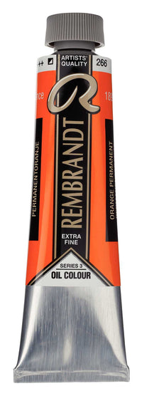 Uljana boja Rembrandt 40 ml – Permanent Orange