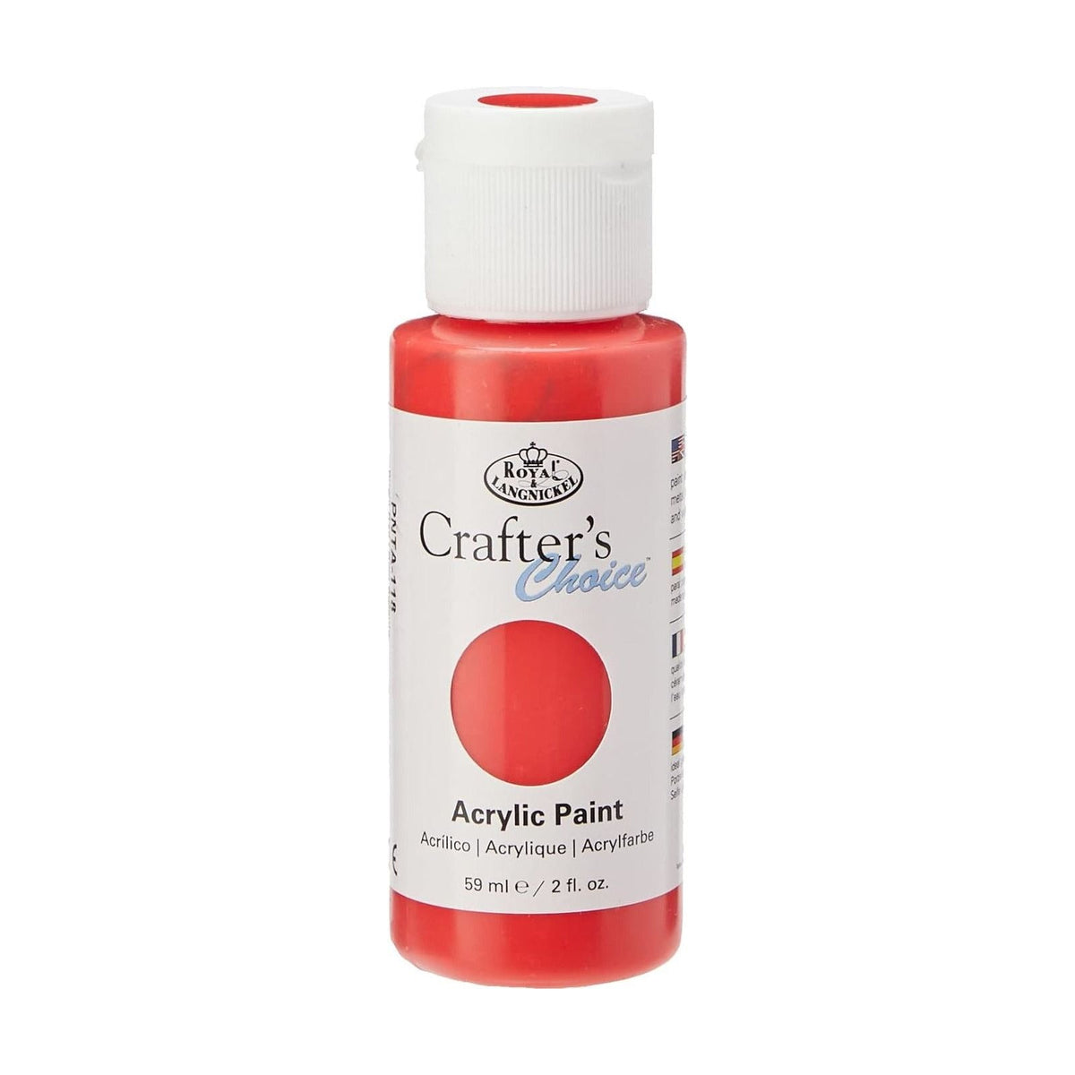 Akrilna boja Crafter's Choice 59 ml – Bright Red