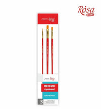 ROSA Start 5 set univerzalnih kistova 3 kom (veličine 2, 8, 10)
