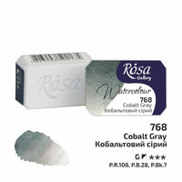 Akvarelne boje Rosa Gallery posudica 2.5 ml – Cobalt Gray panvička