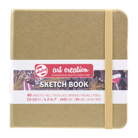 Blok za crtanje ART CREATION 12 x 12 cm – Warm Gold