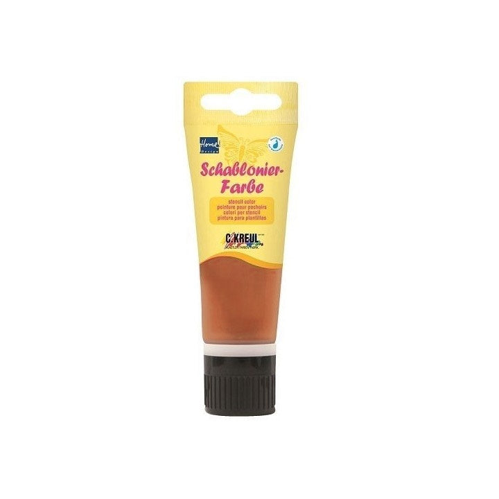 Boja za šablone Kreul 75 ml – metalik bakrena