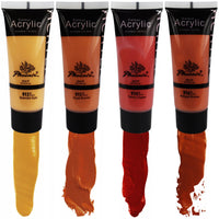 Sada 8 akrilnih boja Phoenix metalik 8 x 21 ml