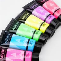 Sada 8 akrilnih boja Phoenix neon 8 x 21 ml