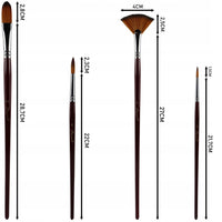 Set čopičev Phoenix - 8-delni