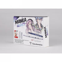 Sada za crtanje mange CLAIREFONTAINE Manga Addict Tombow A5 - 50 listova