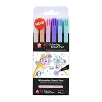 Sakura Koi Coloring Brush Pen akvarelni kist-flomasteri - set od 6 kom Sweets