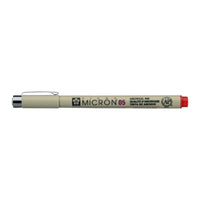 Sakura Pigma Micron 05 fineliner 0,45 mm – set od 6 boja – Crvena
