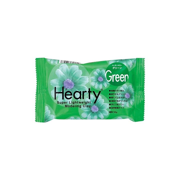 Samostvrdnjavajuća masa ultralagana Hearty Padico 50 g – zelena