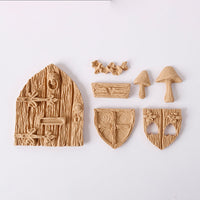 Savitljivo drvo Pentart Fairy Tale set 6 x 5 cm 7 kom