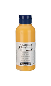 Akrilne boje Schmincke AKADEMIE 250 ml – 659 napuljska žuta