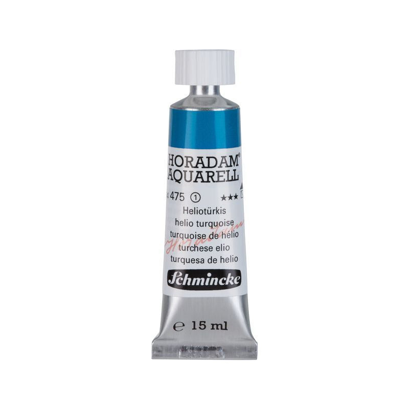 Schmincke Horadam akvarelna boja u tubi 15 ml - Onetz – 475 Helio tirkizna