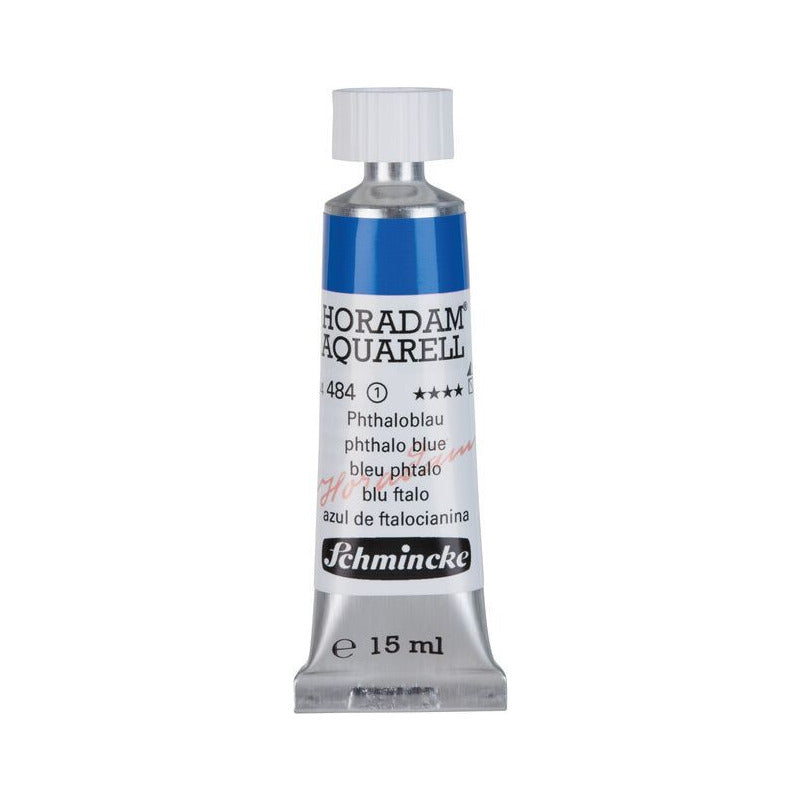 Schmincke Horadam akvarelna boja u tubi 15 ml - Onetz – 484 Ftalo plava
