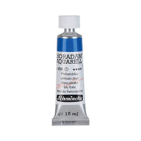 Schmincke Horadam akvarelna boja u tubi 15 ml - Onetz – 484 Ftalo plava