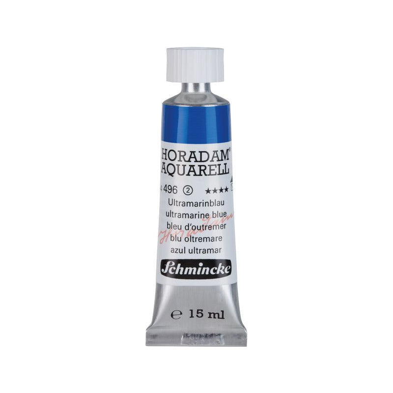 Schmincke Horadam akvarelna boja u tubi 15 ml - Onetz – 496 Ultramarin plava