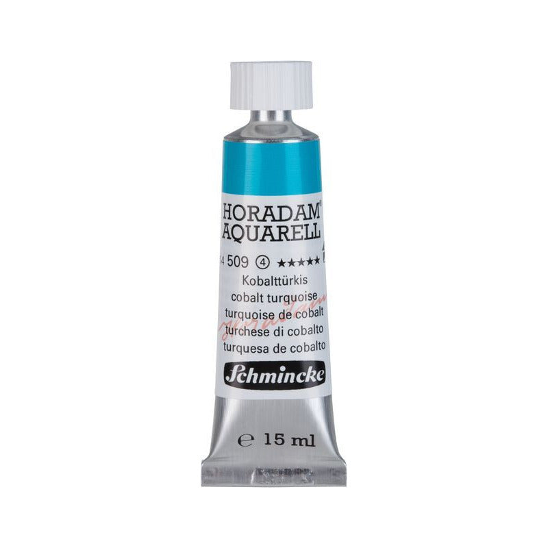 Schmincke Horadam akvarelna boja u tubi 15 ml - Onetz – 509 Kobalt tirkizna