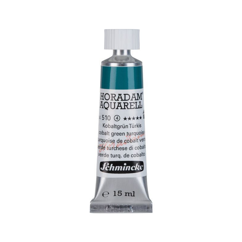 Schmincke Horadam akvarelna boja u tubi 15 ml - Onetz – 510 Kobalt zeleno-tirkizna