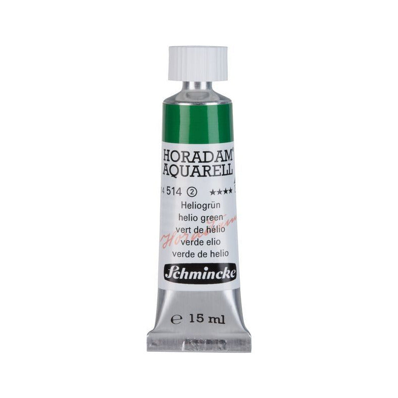 Schmincke Horadam akvarelna boja u tubi 15 ml - Onetz – 514 Helio zelena