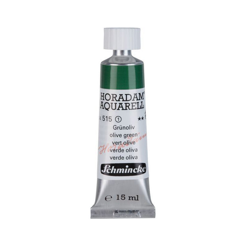 Schmincke Horadam akvarelna boja u tubi 15 ml - Onetz – 515 Maslinasto zelena