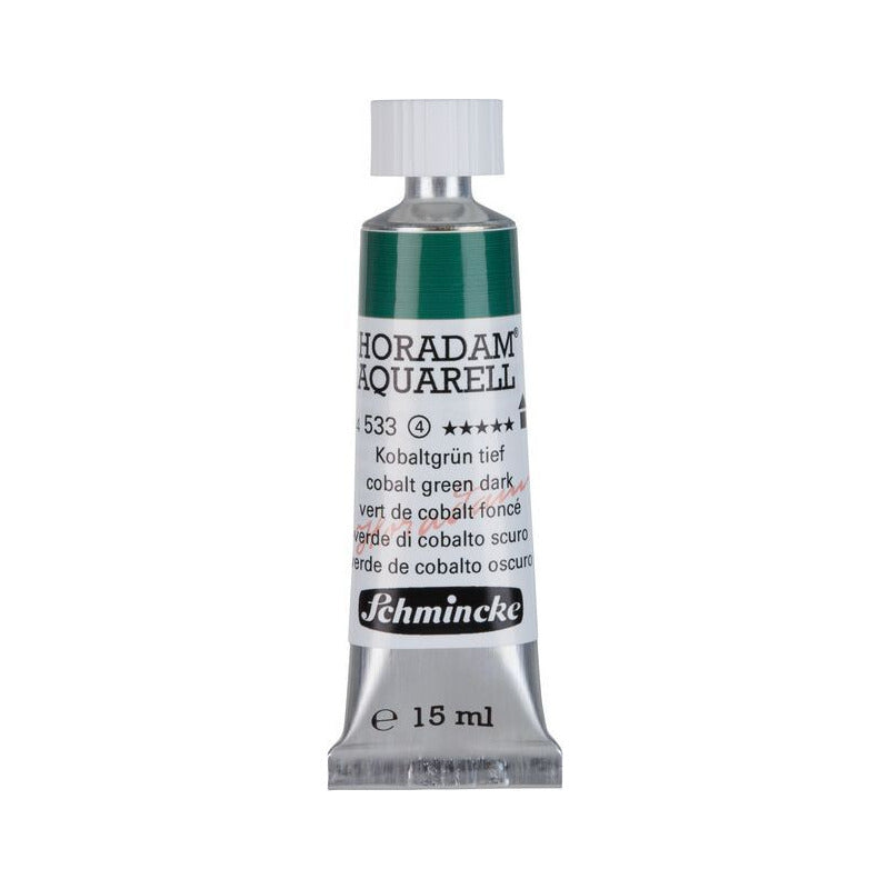Schmincke Horadam akvarelna boja u tubi 15 ml - Onetz – 533 Kobaltno zelena tamna