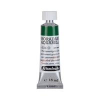 Schmincke Horadam akvarelna boja u tubi 15 ml - Onetz – 534 Permanentno maslinasto zelena