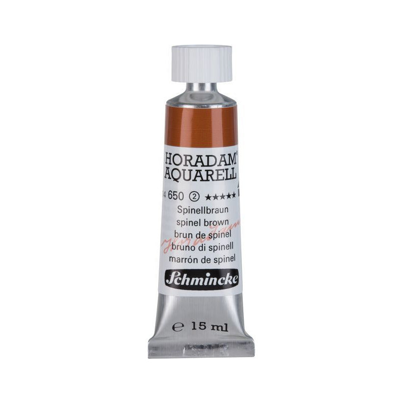 Schmincke Horadam akvarelna boja u tubi 15 ml - Onetz – 650 Spinel smeđa