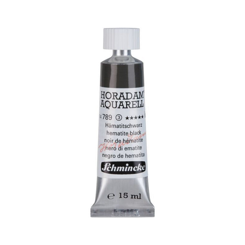 Schmincke Horadam akvarelna boja u tubi 15 ml - Onetz – 789 Hematit crna