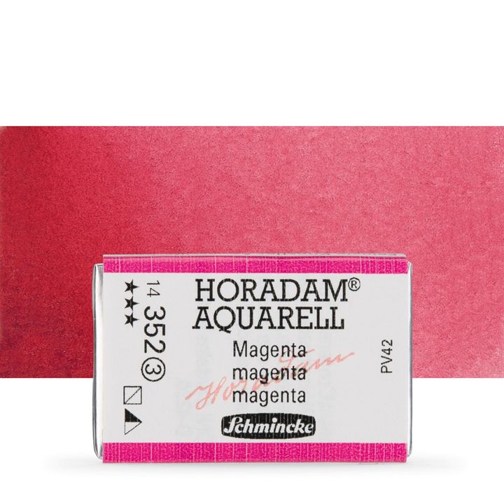 Schmincke Horadam akvarelne boje u cijeloj posudici – 352 magenta