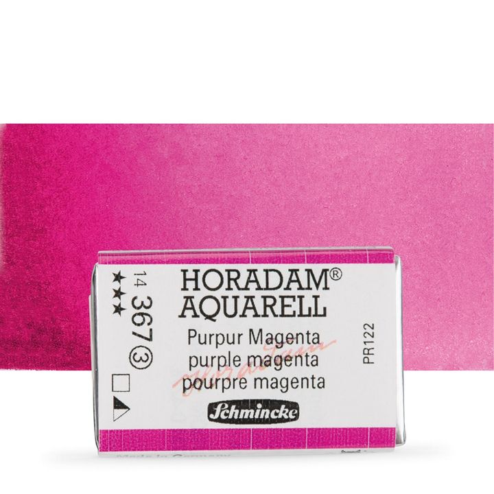 Schmincke Horadam akvarelne boje u cijeloj posudici – 367 purple magenta
