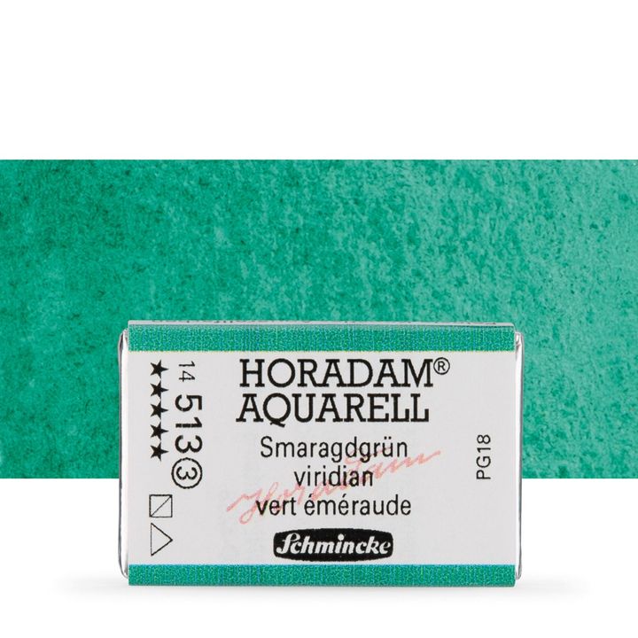 Schmincke Horadam akvarelne boje u cijeloj posudici – 513 viridian
