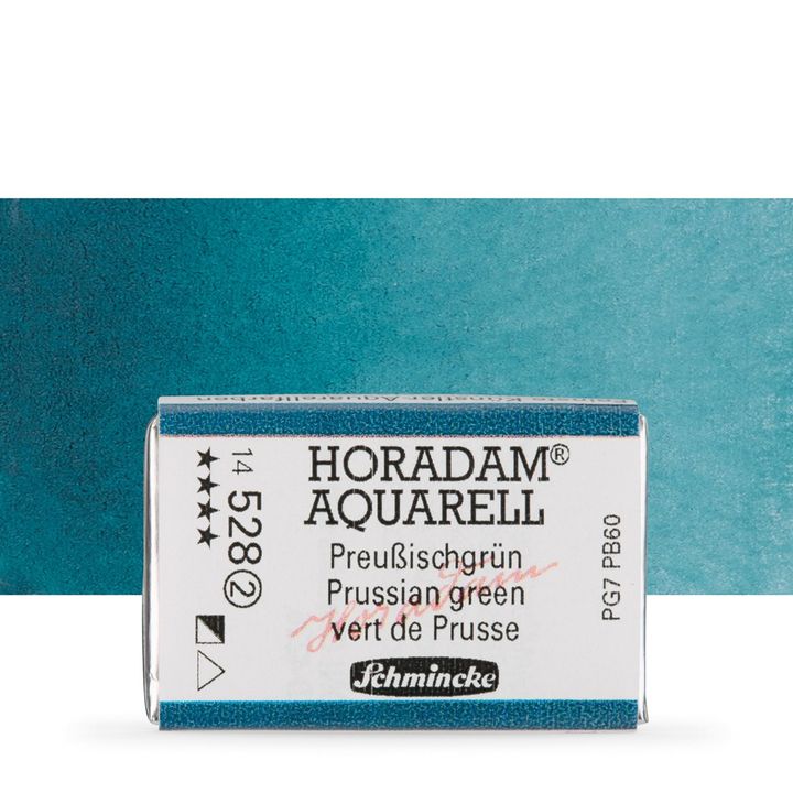 Schmincke Horadam akvarelne boje u cijeloj posudici – 528 pruska zelena