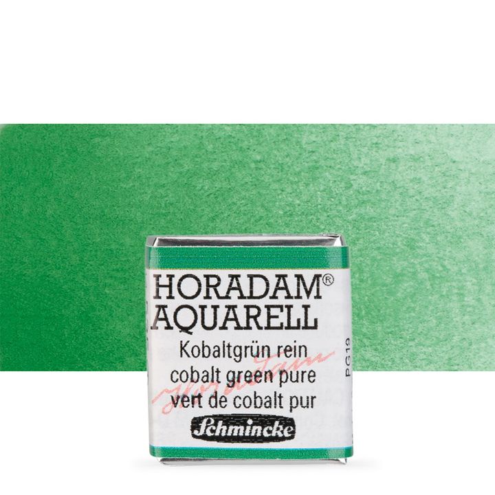 Akvarel boje Schmincke Horadam pola posudice – 535 Cobalt Green Pure
