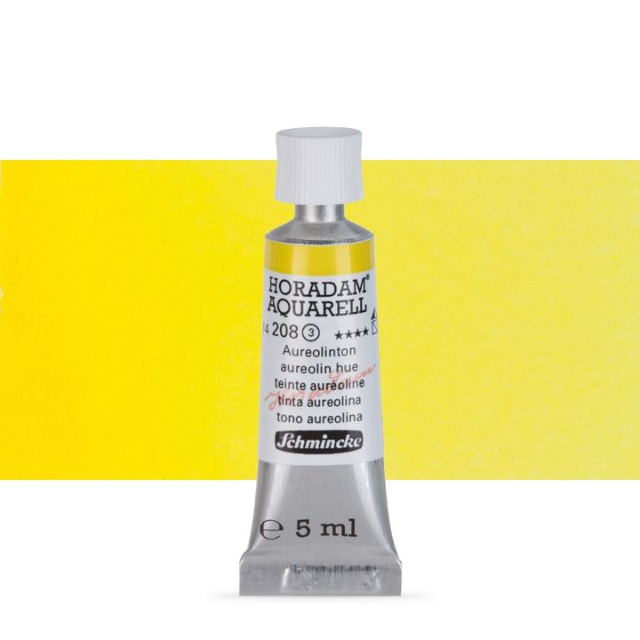 Schmincke Horadam akvarelne boje u tubi 5 ml – 208 aureolin hue