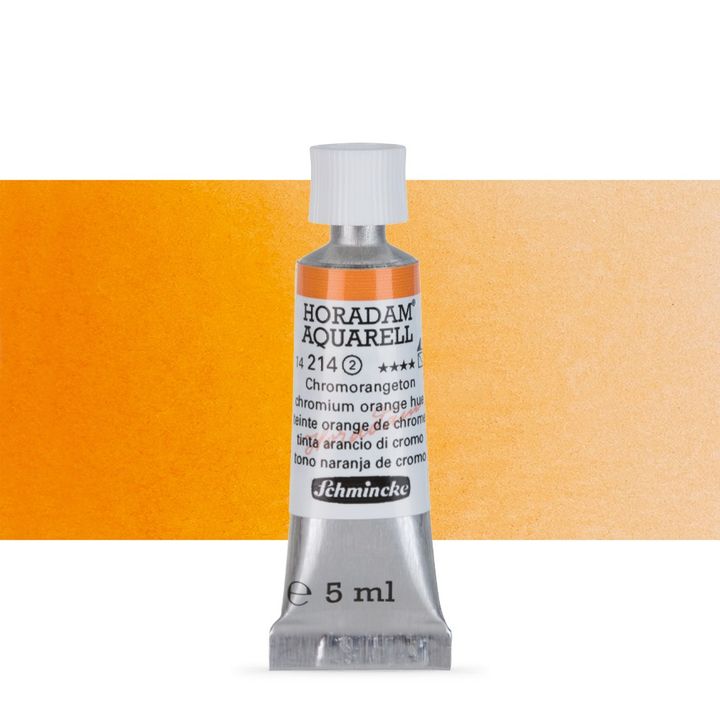 Schmincke Horadam akvarelne boje u tubi 5 ml – 214 krom narančasta hue