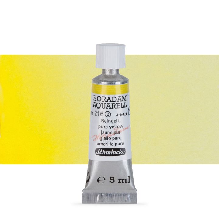 Schmincke Horadam akvarelne boje u tubi 5 ml – 216 pure žuta
