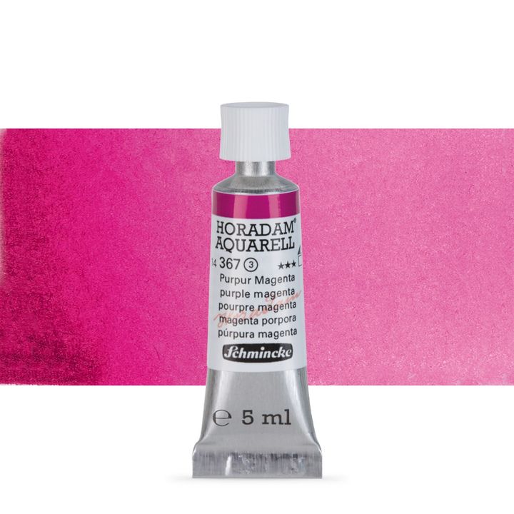 Schmincke Horadam akvarelne boje u tubi 5 ml – 367 purple magenta