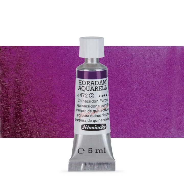 Schmincke Horadam akvarelne boje u tubi 5 ml – 472 kinakridon ljubičasta