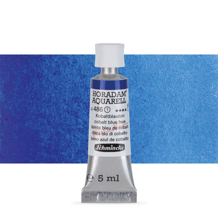 Schmincke Horadam akvarelne boje u tubi 5 ml – 486 kobalt plava hue
